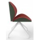 Revive Upholstered Retro Lounge Chair With Pyramid Base